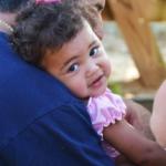 baby girl at Horseshoe Canyon Ranch