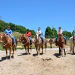horseback riding at Horseshoe Canyon Ranch